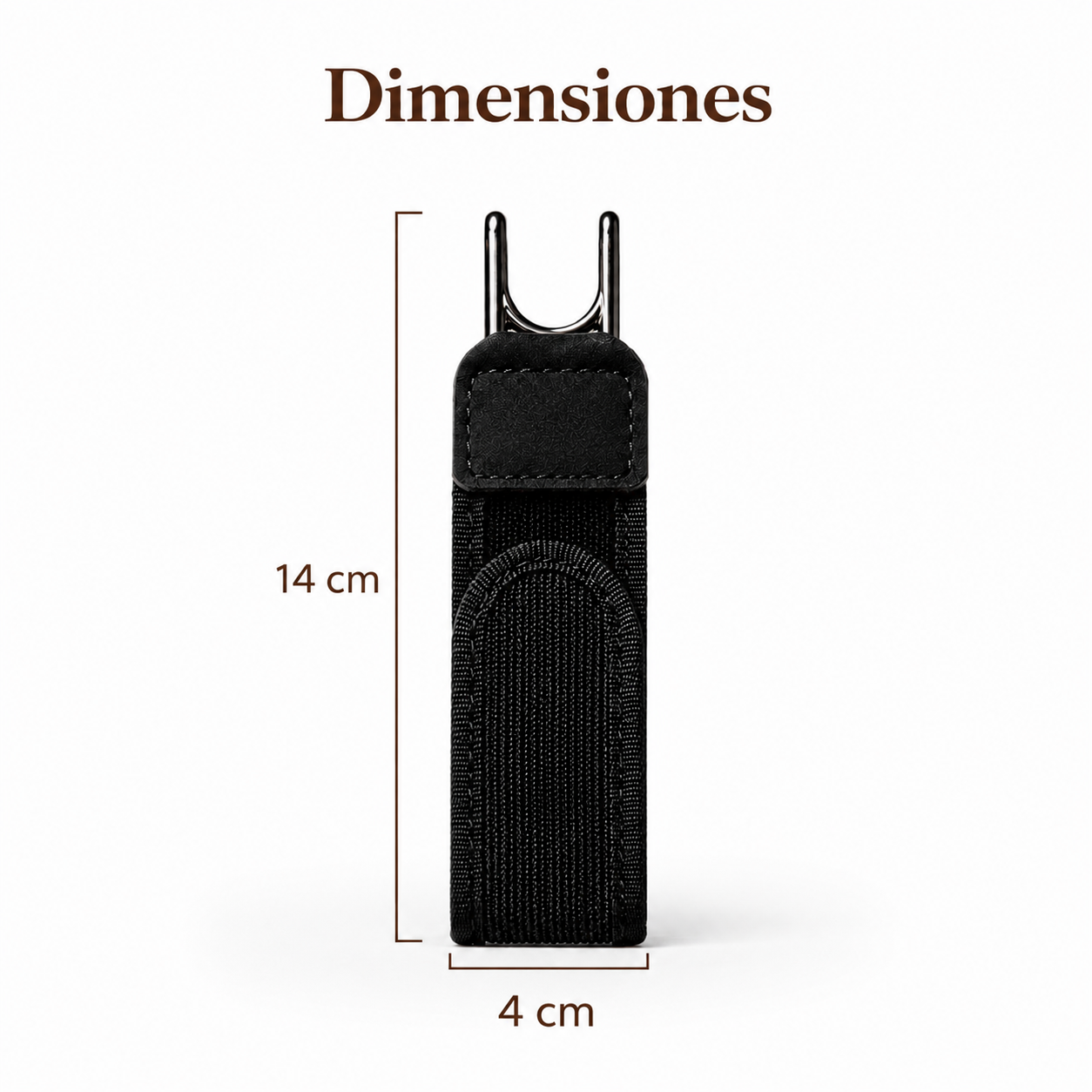 Cinturón sin hebilla: sin presión ni ajustes constantes